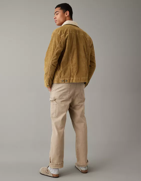 AE Corduroy Sherpa Trucker Jacket 2 AE Corduroy Sherpa Trucker Jacket - Image 2