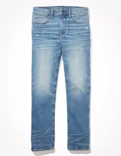 AE AirFlex+ Distressed Relaxed Straight Jean 5 AE AirFlex+ Distressed Relaxed Straight Jean -Top Men Apparel 0112 6295 470 f