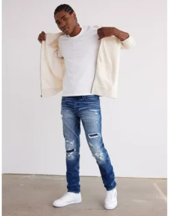 AE AirFlex+ Patched Slim Jean