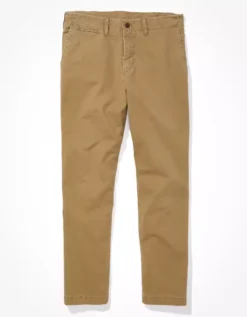 AE Flex Relaxed Straight Lived-In Khaki Pant -Top Men Apparel 0124 4764 238 f