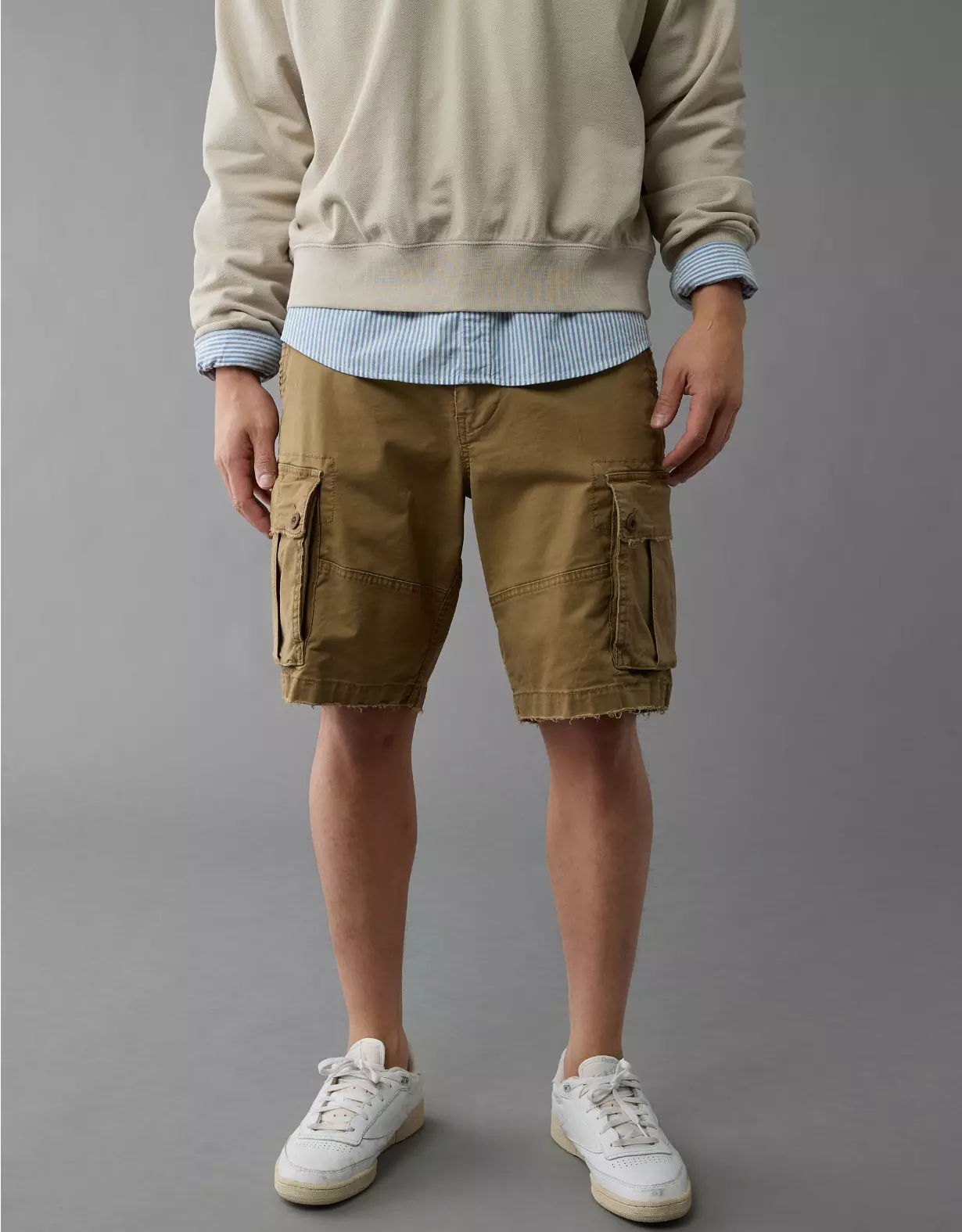 AE Flex 10" Lived-In Cargo Short 1 AE Flex 10" Lived-In Cargo Short