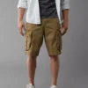 AE Flex 12" Longer Length Lived-In Cargo Short