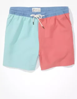AE 5.5" Colorblock Swim Trunk 5 AE 5.5" Colorblock Swim Trunk -Top Men Apparel 0133 7284 639 f