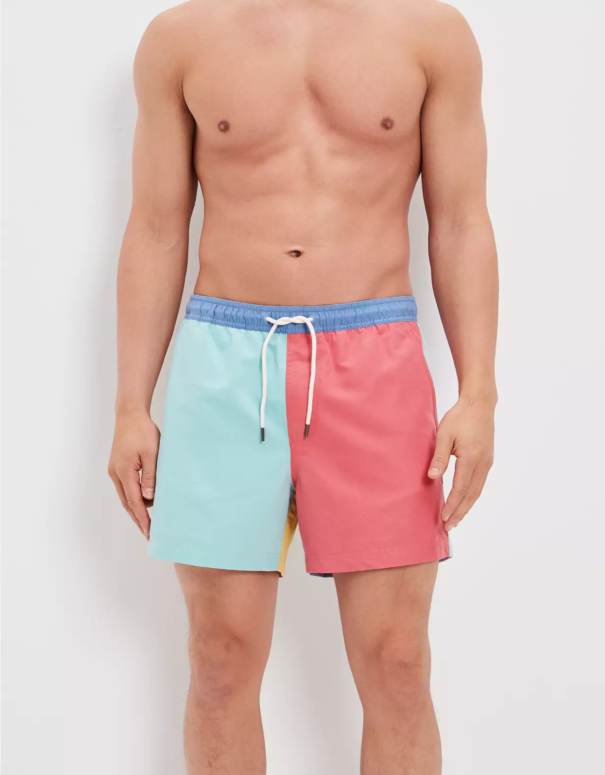 AE 5.5" Colorblock Swim Trunk 1 AE 5.5" Colorblock Swim Trunk