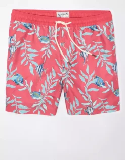 AE 5" Tropical Swim Trunk -Top Men Apparel 0133 7449 193 f