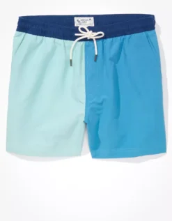 AE 5.5" Color-Block Swim Trunk -Top Men Apparel 0133 7494 938 f