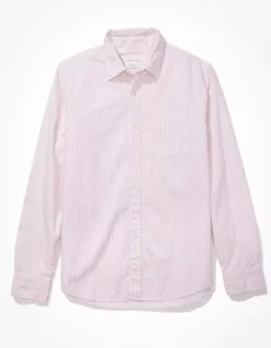 AE Everyday Striped Oxford Button-Up Shirt -Top Men Apparel 0153 6012 682 f