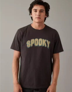 AE Super Soft Halloween Graphic T-Shirt