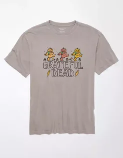AE Super Soft Halloween Grateful Dead Graphic T-Shirt -Top Men Apparel 0185 3241 020 f