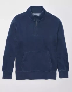 AE Super Soft Quarter-Zip Sweatshirt -Top Men Apparel 0195 2076 410 f