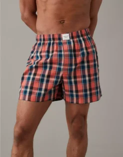 AEO Plaid Flannel Boxer Short