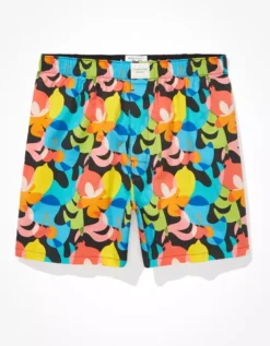 AEO Neon Tropical Stretch Boxer Short 5 AEO Neon Tropical Stretch Boxer Short -Top Men Apparel 0220 3260 001 f
