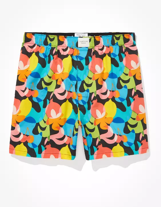 AEO Neon Tropical Stretch Boxer Short 3 AEO Neon Tropical Stretch Boxer Short - Image 3