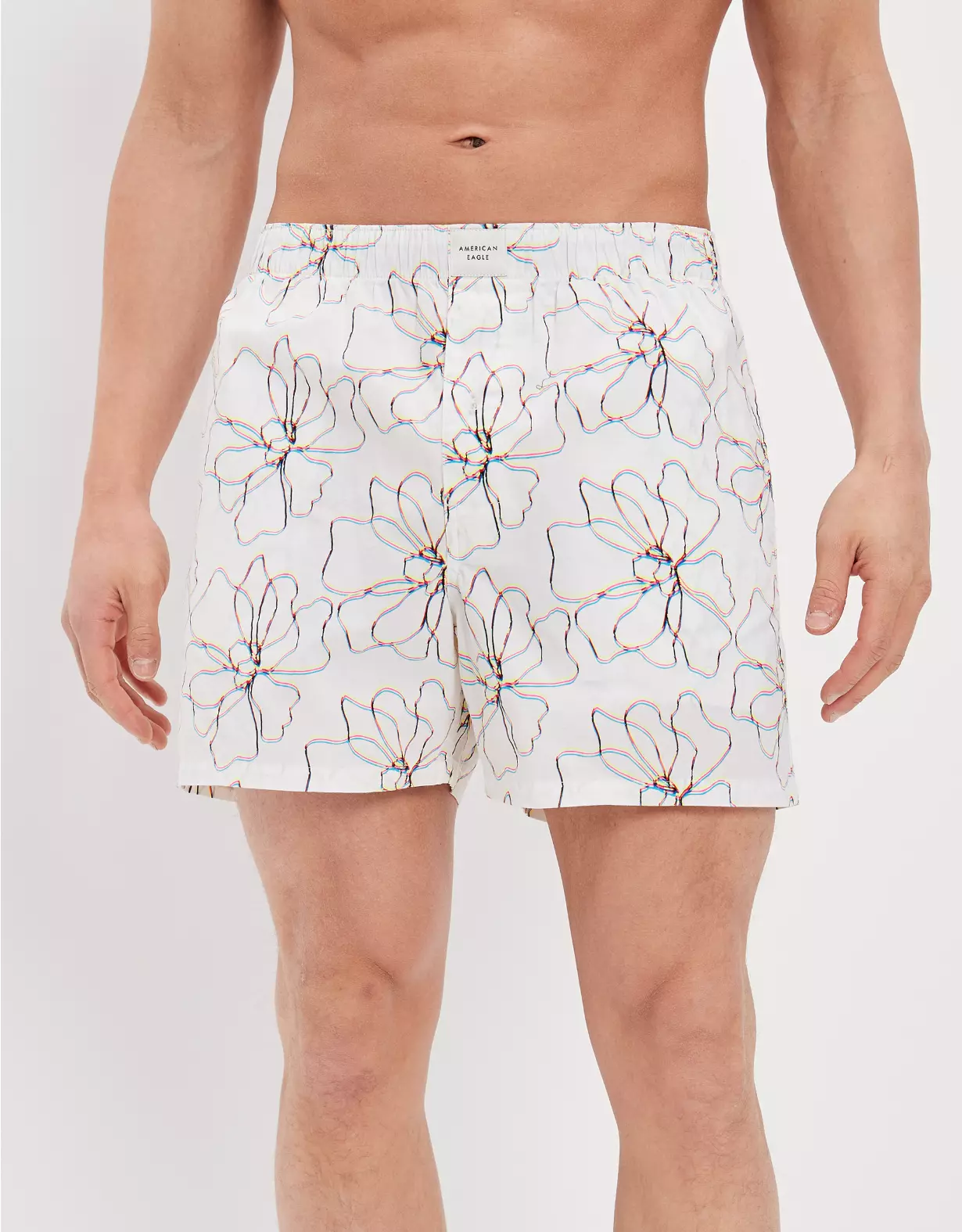 AEO Floral Sketch Stretch Boxer Short 1 AEO Floral Sketch Stretch Boxer Short