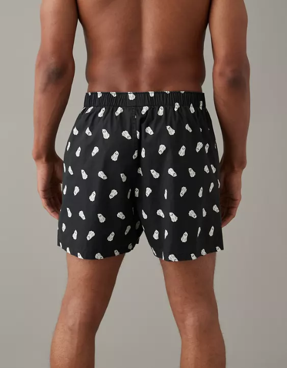 AEO Glow-In-The-Dark Ghosts Stretch Boxer Short 2 AEO Glow-In-The-Dark Ghosts Stretch Boxer Short - Image 2