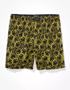 AEO Smiley® Spraypaint Stretch Boxer Short -Top Men Apparel 0220 3439 001 f