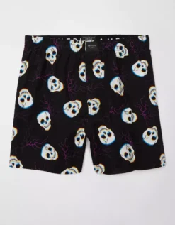 AEO Lightning Skeleton Stretch Boxer Short 5 AEO Lightning Skeleton Stretch Boxer Short -Top Men Apparel 0220 3460 001 f
