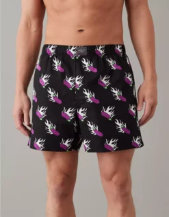 AEO Eggplant Stretch Boxer Short