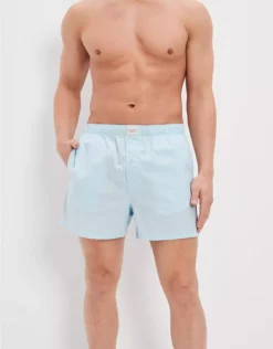 AEO Solid Stretch Pocket Boxer Short