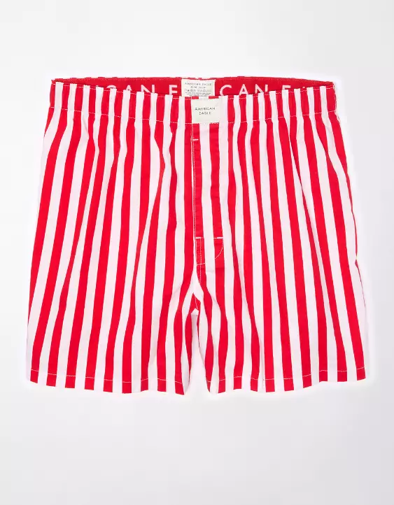 AEO Christmas Stripes Stretch Boxer Short 3 AEO Christmas Stripes Stretch Boxer Short - Image 3
