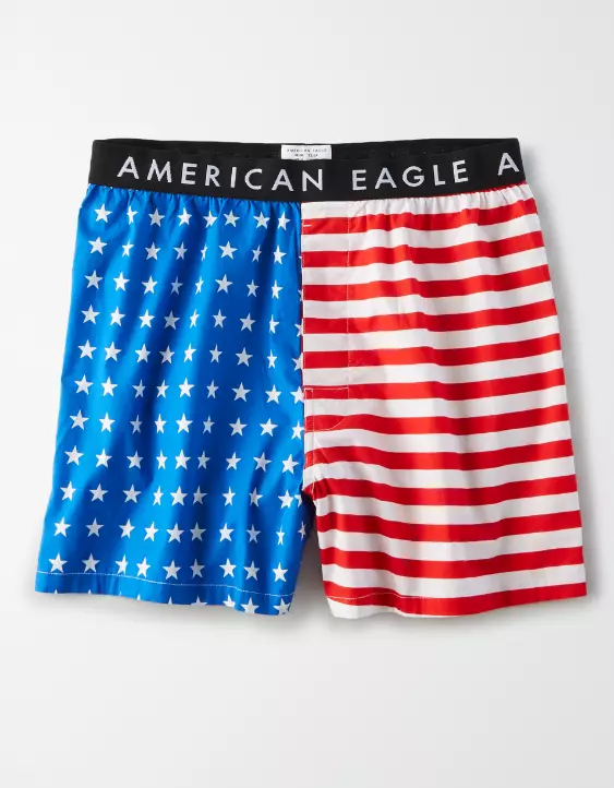 AEO Stars + Stripes Stretch Boxer Short 3 AEO Stars + Stripes Stretch Boxer Short - Image 3