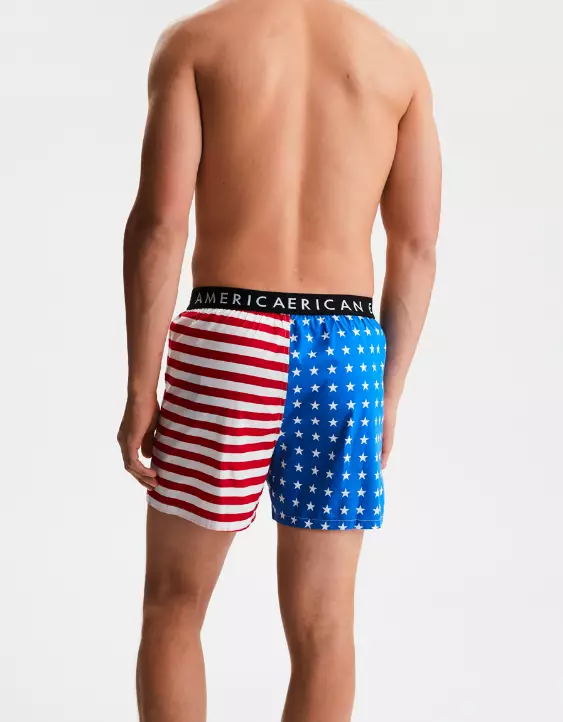 AEO Stars + Stripes Stretch Boxer Short 2 AEO Stars + Stripes Stretch Boxer Short - Image 2