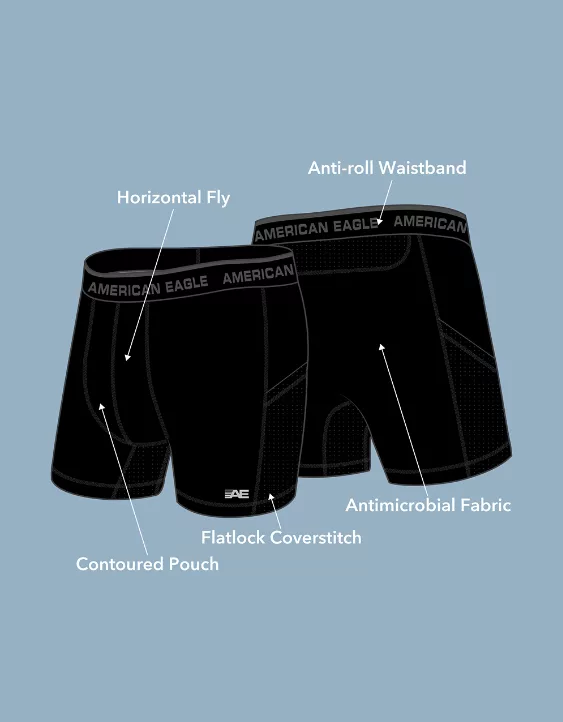 AEO 6" Active Flex Boxer Brief 3 AEO 6" Active Flex Boxer Brief - Image 3