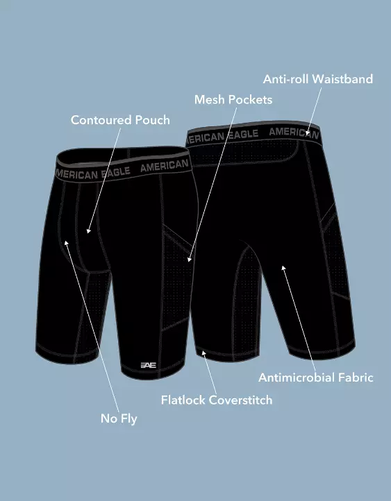 AEO 9" Active Flex Boxer Brief 3 AEO 9" Active Flex Boxer Brief - Image 3