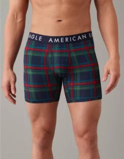 AEO Plaid 6" Classic Boxer Brief