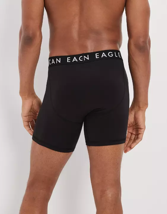 AEO Solid 6" Classic Boxer Brief 2 AEO Solid 6" Classic Boxer Brief - Image 2
