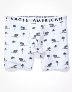 AEO Volcano Isle 6" Classic Boxer Brief -Top Men Apparel 0235 3340 100 f