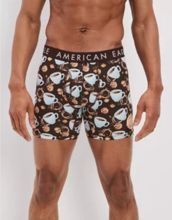 AEO Coffee Scratch + Sniff 6" Classic Boxer Brief