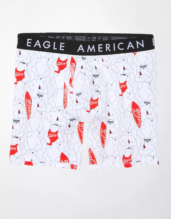 AEO Coca-Cola Bears 6" Classic Boxer Brief 3 AEO Coca-Cola Bears 6" Classic Boxer Brief - Image 3