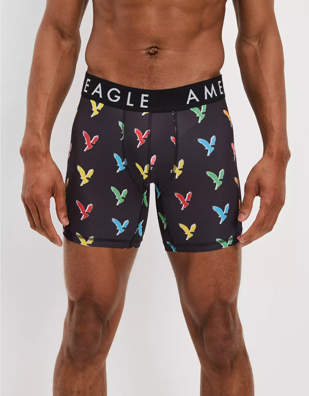 AEO Colorful Eagles 6" Flex Boxer Brief 1 AEO Colorful Eagles 6" Flex Boxer Brief