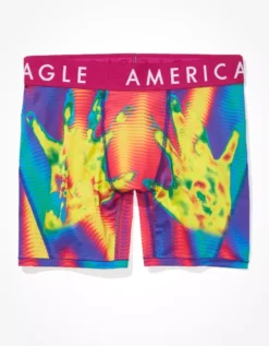 AEO Thermal Print 6" Flex Boxer Brief -Top Men Apparel 0236 3265 615 f