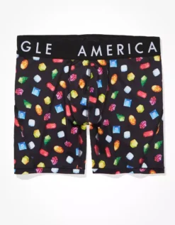 AEO Gems 6" Flex Boxer Brief -Top Men Apparel 0236 3285 001 f