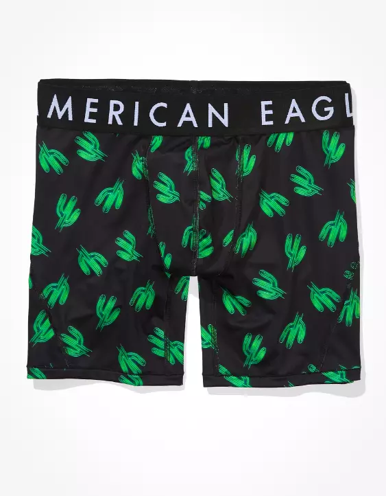 AEO Neon Cacti 6" Flex Boxer Brief 3 AEO Neon Cacti 6" Flex Boxer Brief - Image 3