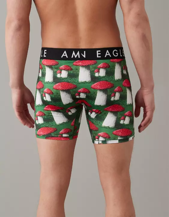 AEO Mushrooms 6" Flex Boxer Brief 2 AEO Mushrooms 6" Flex Boxer Brief - Image 2