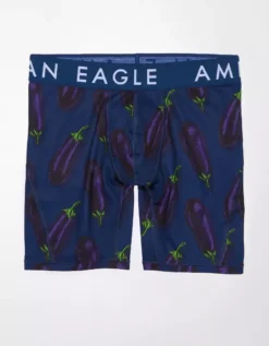 AEO Eggplant 6" Flex Boxer Brief -Top Men Apparel 0236 3650 410 f