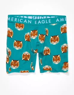 AEO Tigers 6" Ultra Soft Boxer Brief -Top Men Apparel 0237 3436 310 f