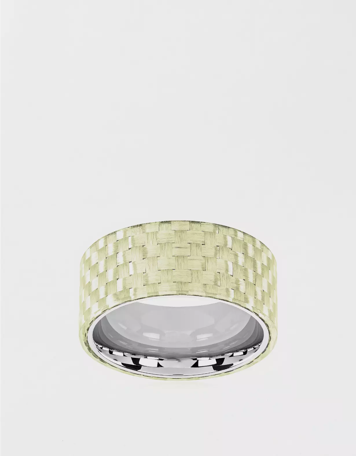 West Coast Jewelry Stainless Steel Overlay Glossy Ring 2 West Coast Jewelry Stainless Steel Overlay Glossy Ring - Image 2