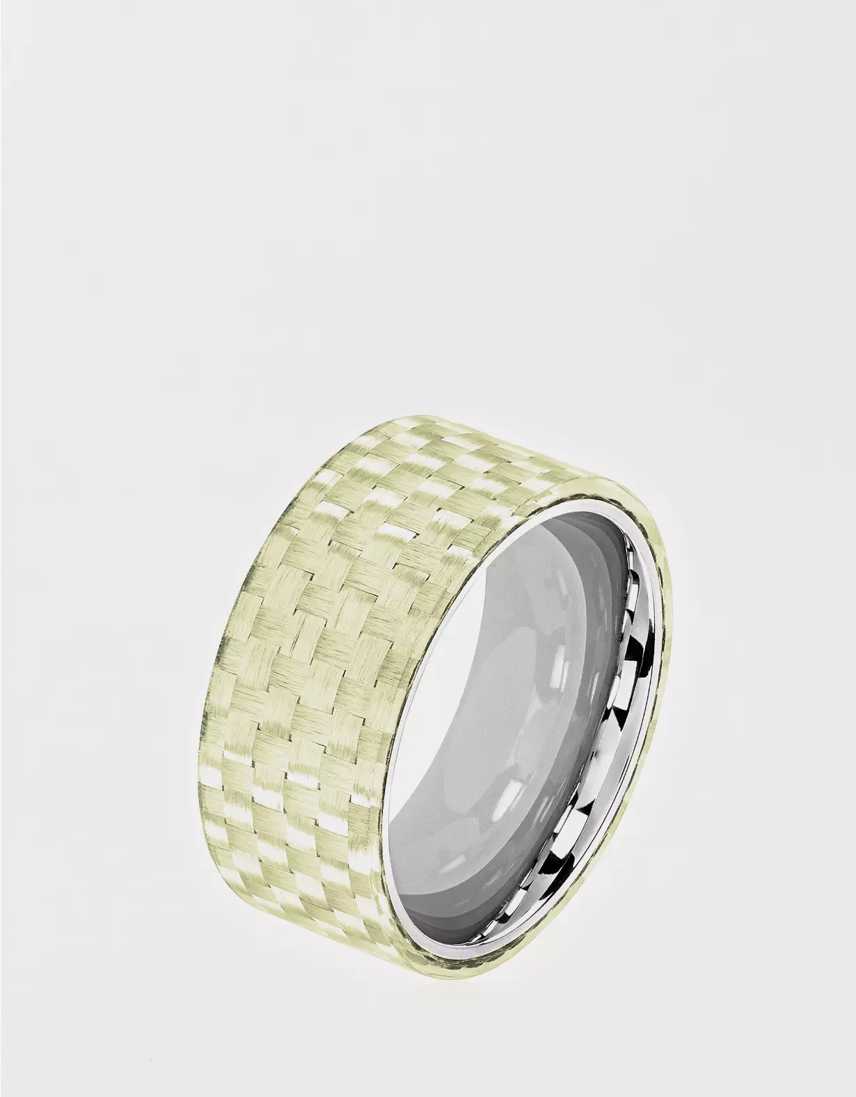 West Coast Jewelry Stainless Steel Overlay Glossy Ring 1 West Coast Jewelry Stainless Steel Overlay Glossy Ring