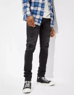 AE AirFlex+ Patched Stacked Skinny Jean