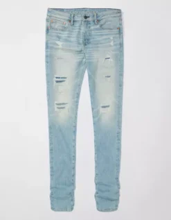 AE AirFlex+ Temp Tech Patched Stacked Jean -Top Men Apparel 1113 6697 926 f