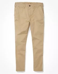 AE Flex Slim Lived-In Khaki Pant -Top Men Apparel 1120 4578 281 f
