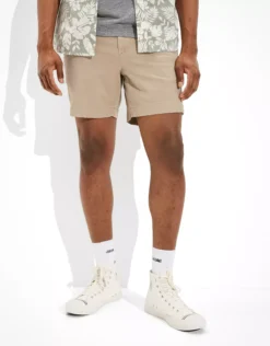 AE Flex 7" Lived-In Khaki Short