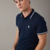 AE Super Soft Legend Slim Fit Pique Ringer Polo Shirt