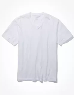 AE Super Soft Legend V-Neck T-Shirt -Top Men Apparel 1177 3206 100 f