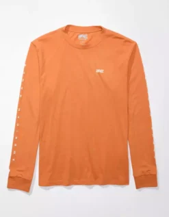 AE 24/7 Long-Sleeve Graphic T-Shirt -Top Men Apparel 1182 3233 819 f