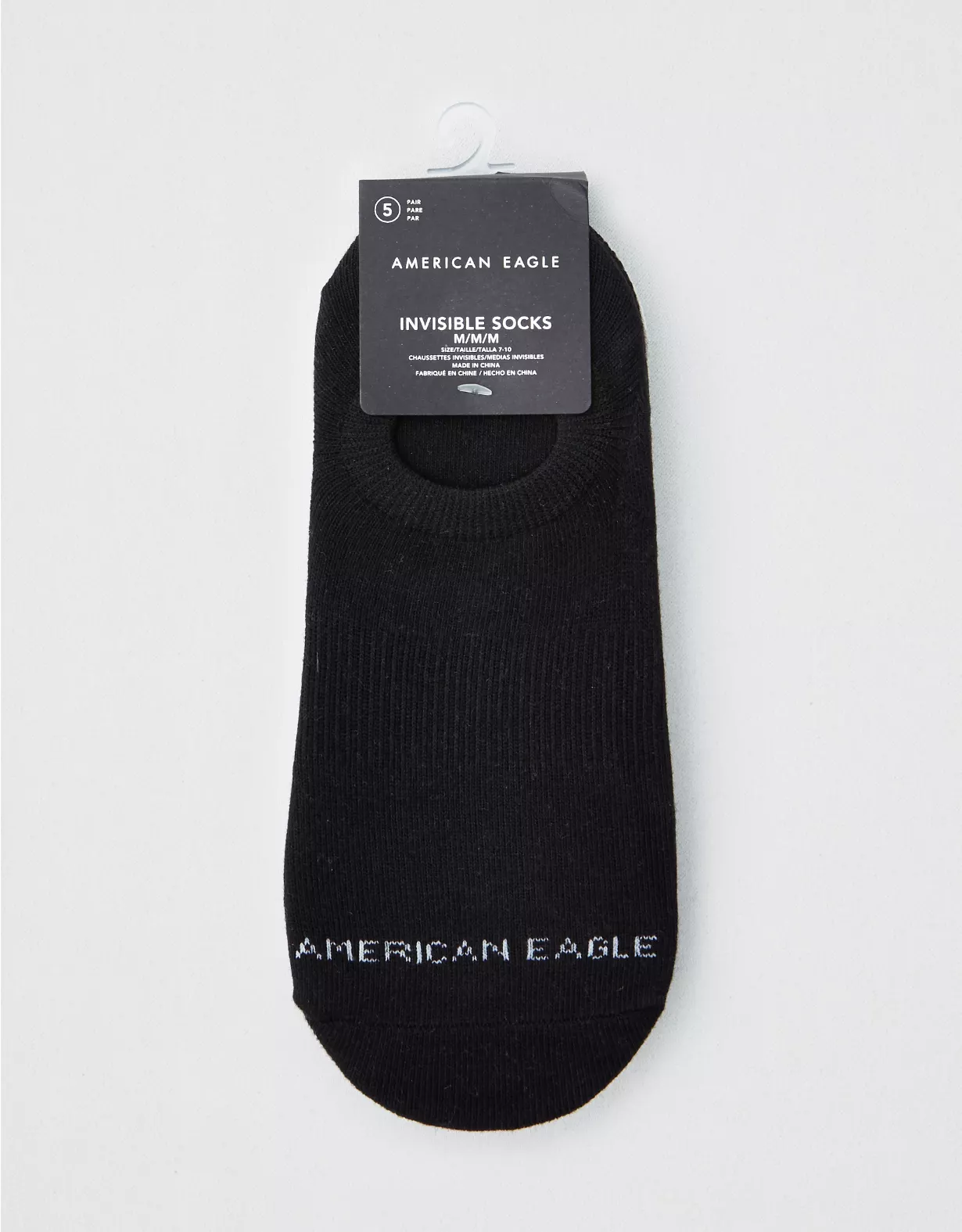 AEO Invisible Socks 5-Pack 2 AEO Invisible Socks 5-Pack - Image 2